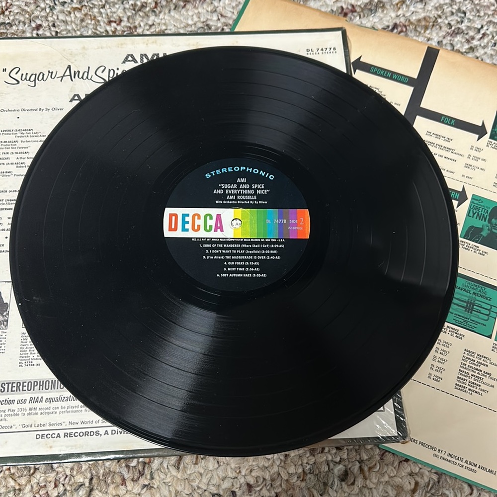 Vinyl Record- Ami Rouselle - Picture 3 of 4